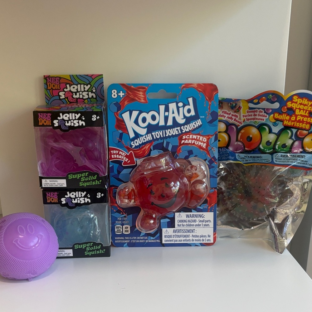 Red Squish Toy – Scented Kids Stress Relief Toy
